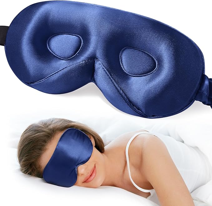 LitBear 100% 22 Momme Mulberry Silk Sleep Mask by LitBear