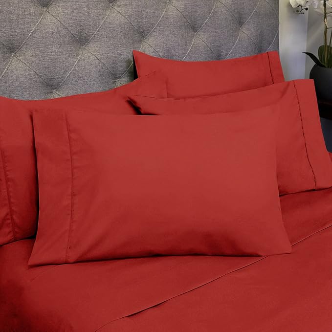 Queen Sheets Red - Image 8