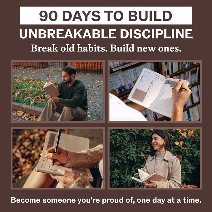 Undated Daily Planner | 90 Day Daily & Weekly Productivity Journal - Image 9