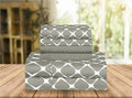 Elegant Comfort Luxury Soft Bed Sheets Bloomingdale Pattern by ELEGANTCOMFORT