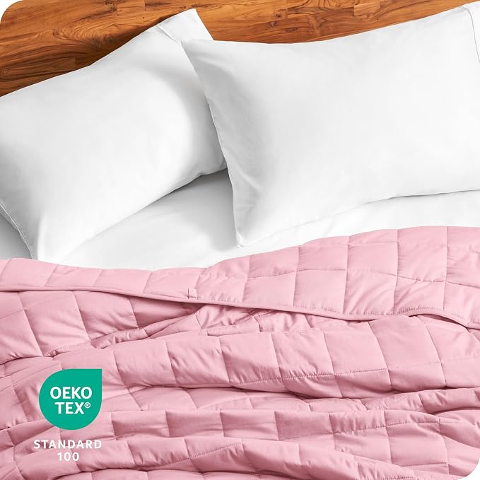 Bare Home Weighted Blanket Full or Queen Size 12lb - Image 7