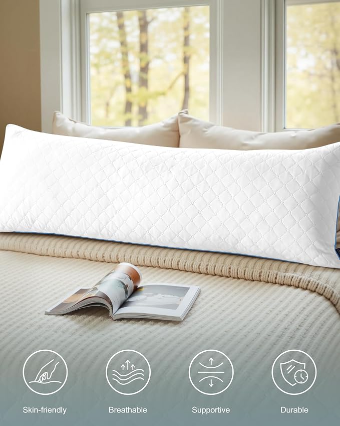 YZ HOME Long Body Pillow for Adults - Image 2