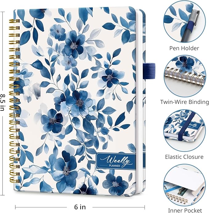 Undated Weekly Planner, Weekly To Do List Notebook - Image 3