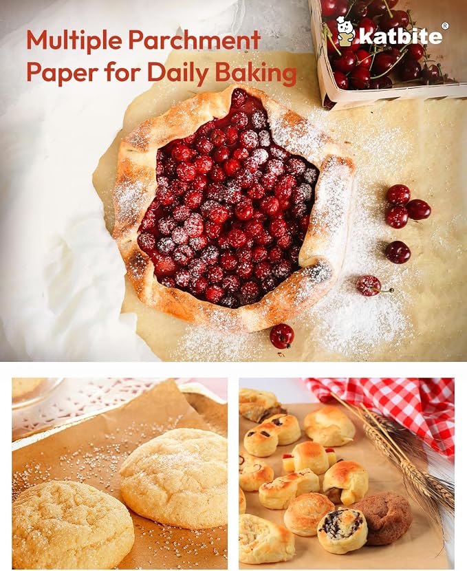 Katbite 16x24 Inch Parchment Paper Sheets, Unbleached Parchment Paper - Image 5