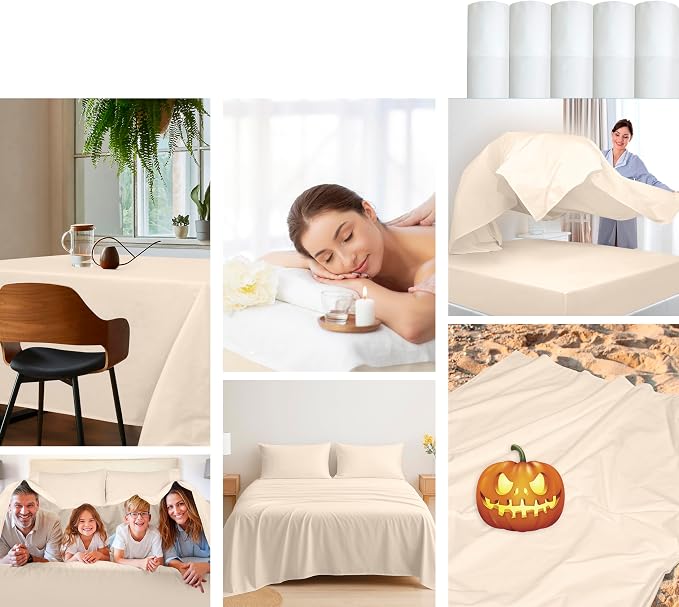 Royale Linens 100% Organic Cotton Fitted Sheet - Image 8