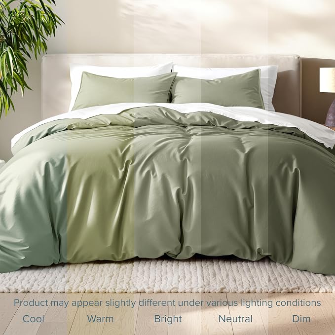 Bare Home Bedding Duvet Cover Oversized Queen - Image 8