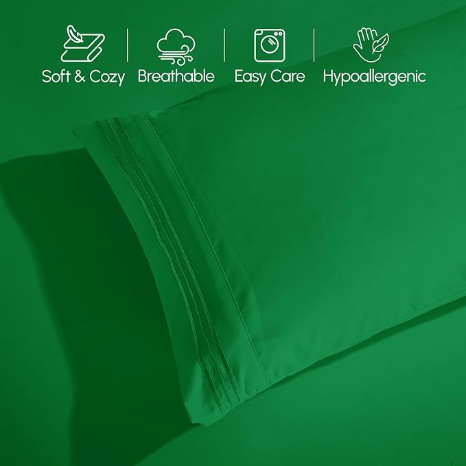 Elegant Comfort Luxurious 1500 Premium Hotel Quality Microfiber Three Line - Image 5