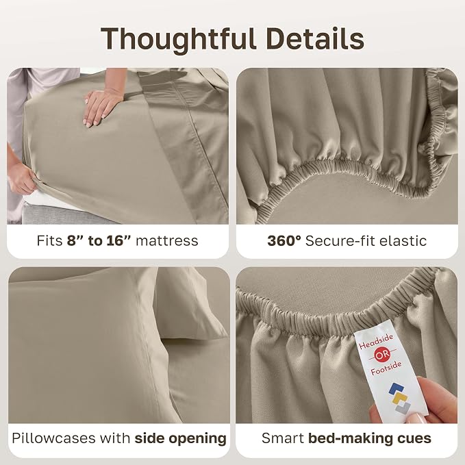 California Design Den California King Sheet Set - Image 6