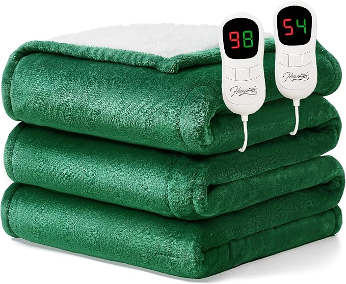 Homemate Electric Heated Blanket Queen Size by Homemate