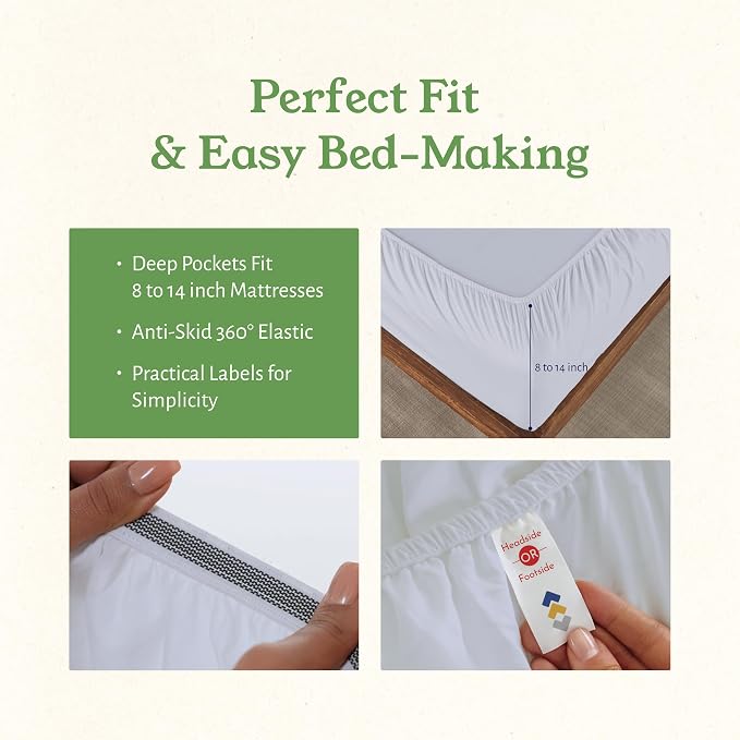 California Design Den Twin XL Sheets Set - Image 5
