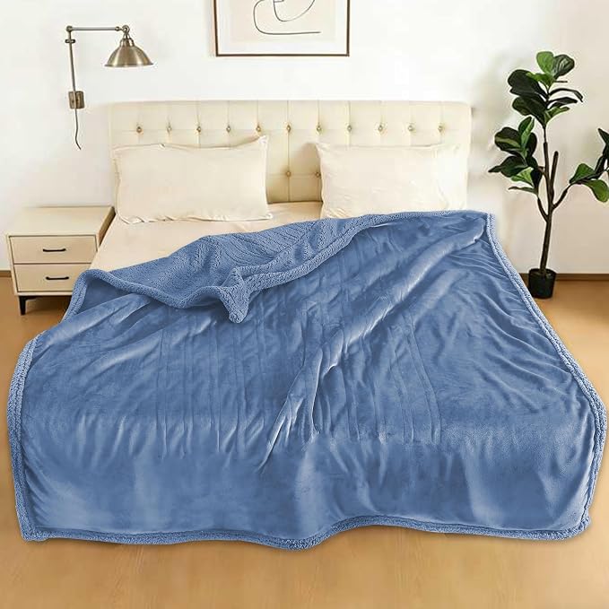 Electric Heated Blanket Full Size 72" x 84" by TICOO