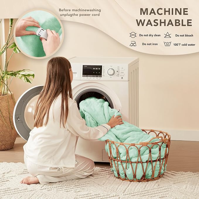 Homemate Electric Heated Blanket King Size - Image 7