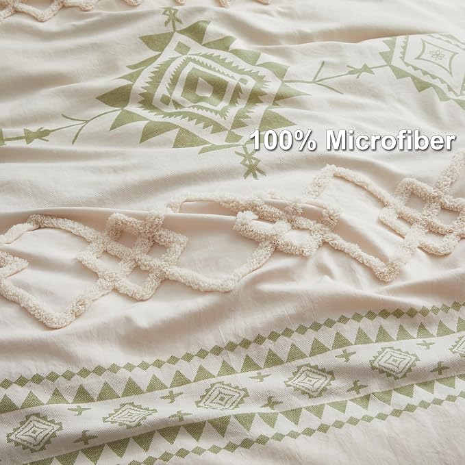 Oli Anderson Boho Duvet Cover Set Queen Size, Durable and Super Soft Duvet - Image 3
