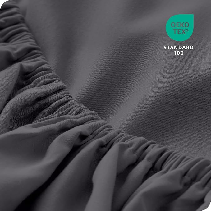 Bare Home 2-Pack Fitted Bottom Sheets Short Queen - Image 5