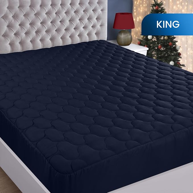 Utopia Bedding Waterproof Mattress Protector, King Mattress Pad, Noiseless - Image 2