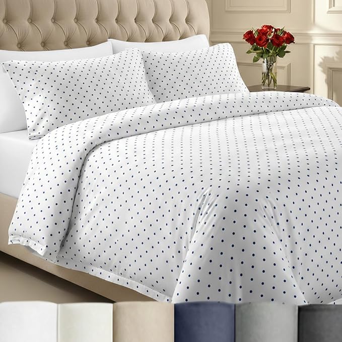 California Design Den Printed Full/Queen Size Duvet Cover Set by CaliforniaDesignDen