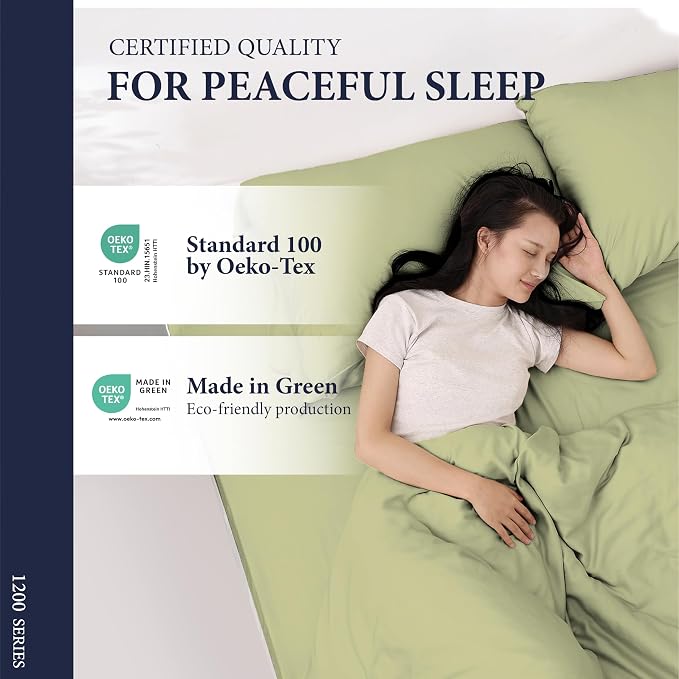 100% Egyptian Cotton King Size Sheets Set - Image 6
