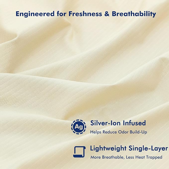 Elegear Cooling Blankets for Hot Sleeper, Arc-Chill 3.0 Cool Fiber - Image 5