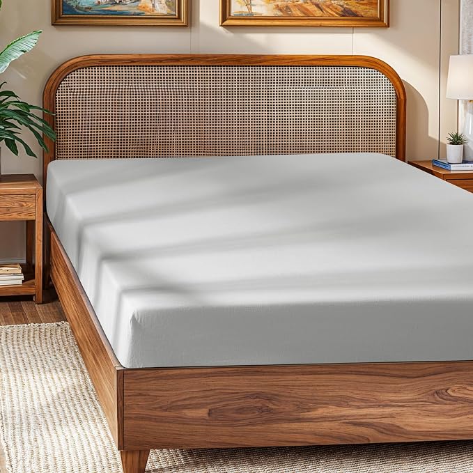 SONORO KATE 100% French Linen Fitted Sheet - Image 8