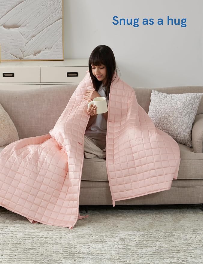 YnM King Size Cooling Weighted Blanket - Image 4