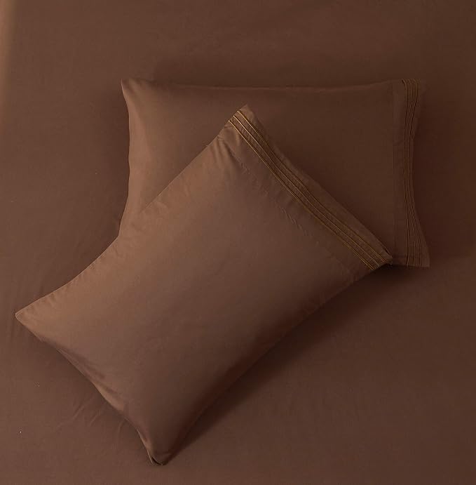 SONORO KATE Bed Sheet Set Super Soft Microfiber 1800 Thread Count Luxury - Image 4