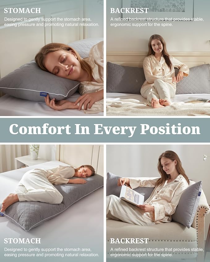 YZ HOME Long Body Pillow for Adults - Image 5