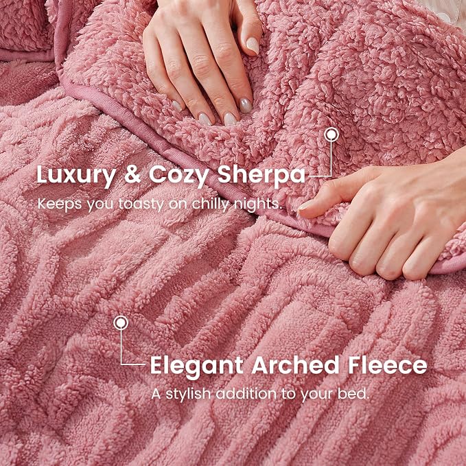 Sherpa Fleece Adult Weighted Blanket Great - Image 3