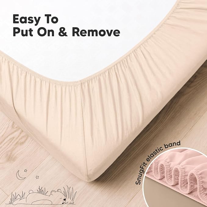KeaBabies 2-Pack Organic Crib Sheets - Image 6