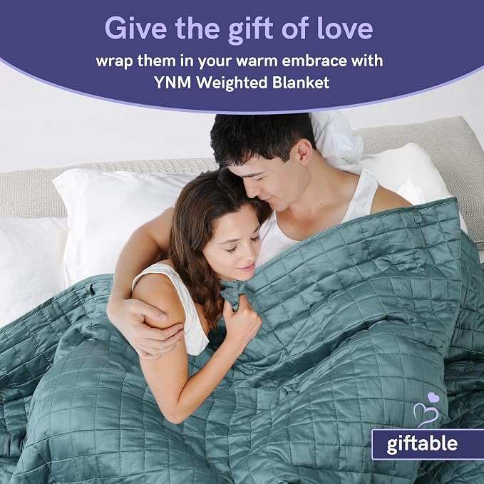 YnM Exclusive Cooling Weighted Blanket, Bed Blanket - Image 9
