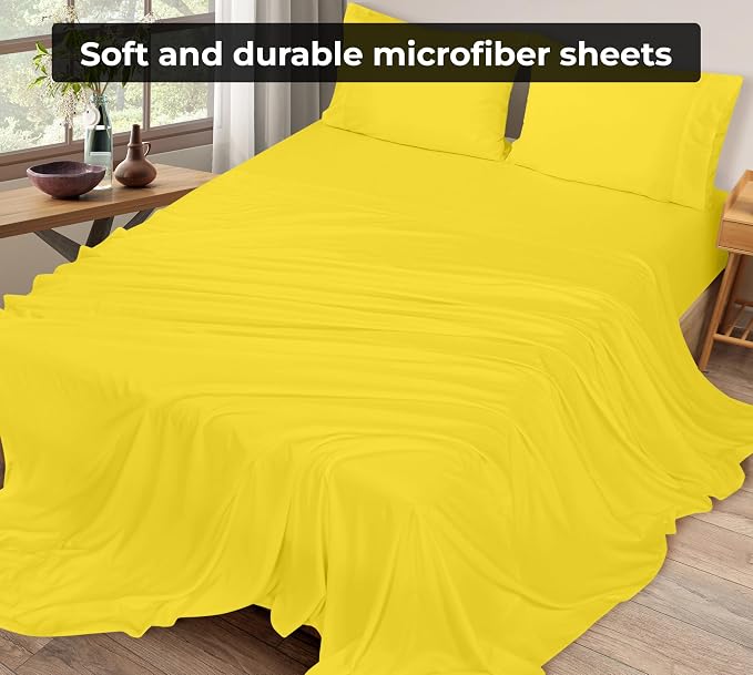 Royale Linens 2 Pack Bulk Flat Sheet Set - Image 5