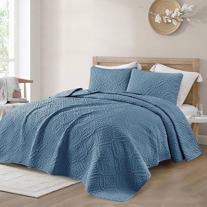 Exclusivo Mezcla Queen Quilt Bedding Set, Lightweight Soft Bedspreads Coverlets - Image 2