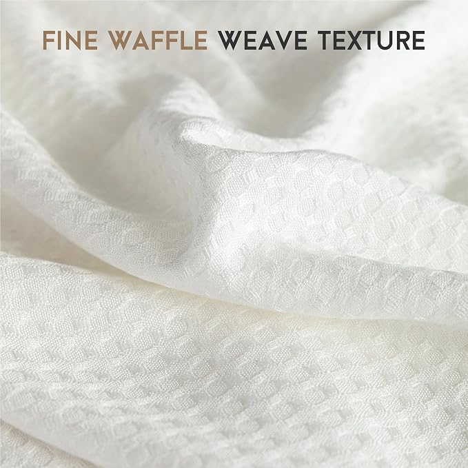 AmyHomie Cooling Waffle Blanket Queen Size, 100% Rayon Derived from Bamboo - Image 4
