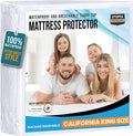California King Size Mattress Protector Waterproof, Premium 200 GSM Terry by UTOPIABEDDING