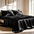 Love's cabin Satin Queen Sheets Set by Lovescabin