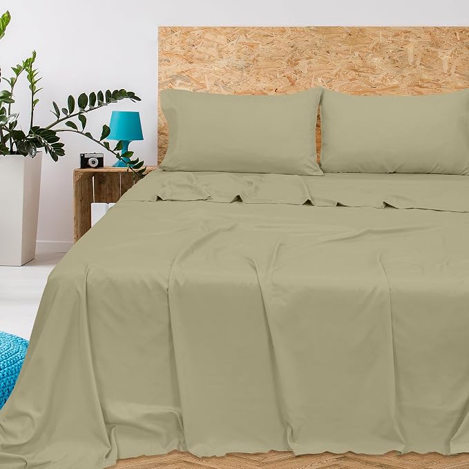 Royale Linens 300 Thread Count 100% Long Staple Combed Cotton Flat Sheet - Image 8