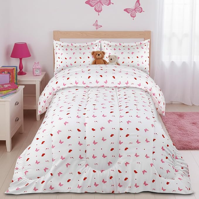 Utopia Bedding All Season Butterfly Comforter Set by UTOPIABEDDING