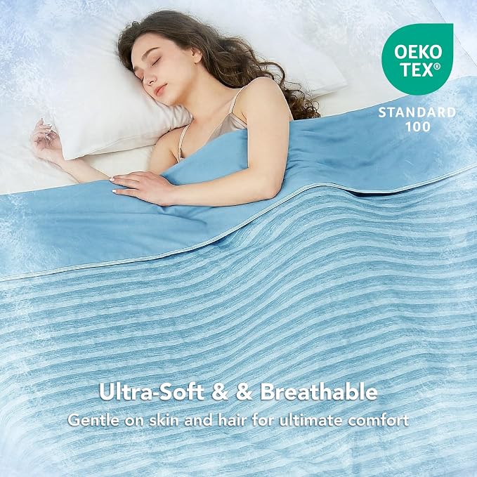GOHERO Cooling Blanket Throw- 50"x60" Summer Cooling Throw Blanket - Image 2