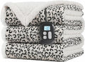 LaffyLo Electric Heated Blanket Full Size 72 x 84, Fast Heating Blanket by LAFFYLO