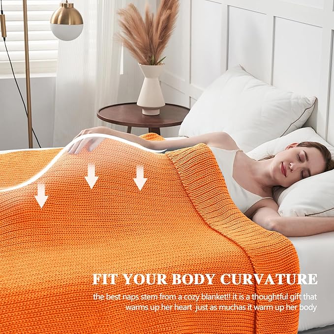 L'AGRATY Knitted Weighted Blanket - Image 6