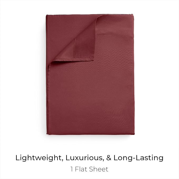 Mellanni Twin XL Size Flat Sheet - Image 2