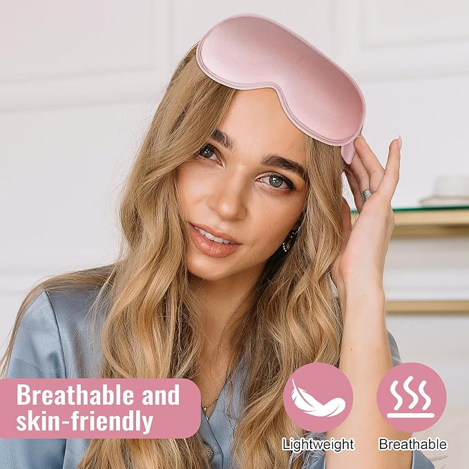 Sleep Mask, Upgraded 3D Deep Contoured Eye Mask - Image 7