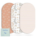 Yoofoss Bassinet Sheets for Baby, Baby Delight, Angelbliss, Soft Breathable by YOOFOSS
