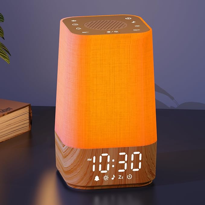 Sunrise Alarm Clock with Noise Machine: Digital Alarm Clock by EnjoyNow