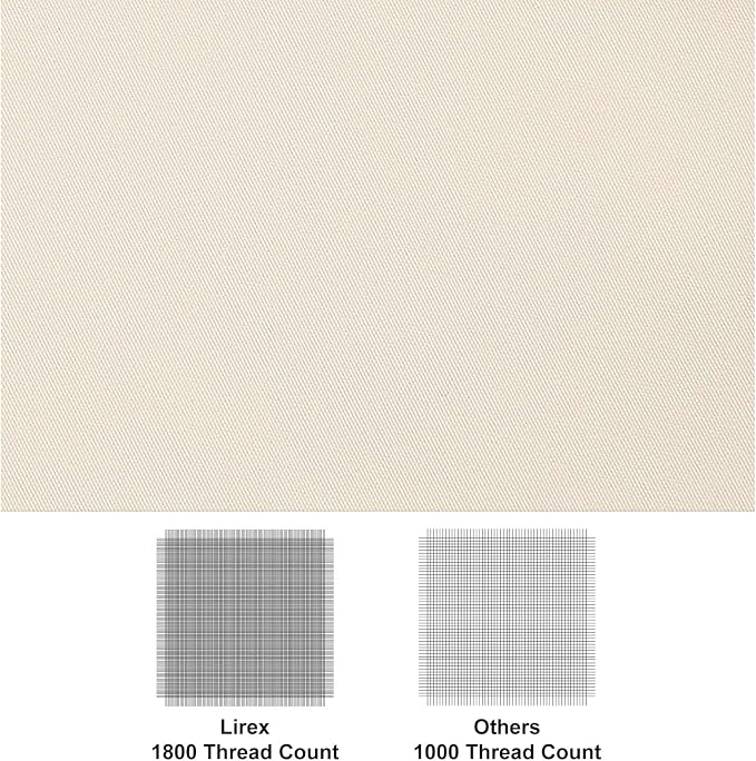 Lirex Beige Flat Sheet Twin, Ultra Soft & Breathable Brushed 1800 Microfiber - Image 2