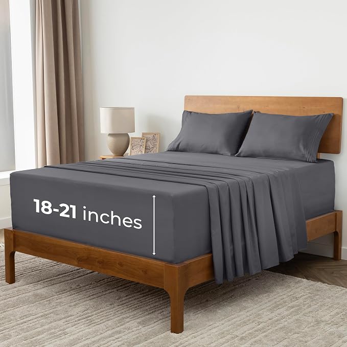 Mellanni Extra Deep Split King Sheets by Mellanni