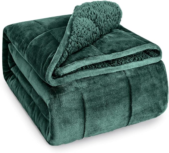 Wemore Sherpa Fleece Weighted Blanket by WemoreDirect