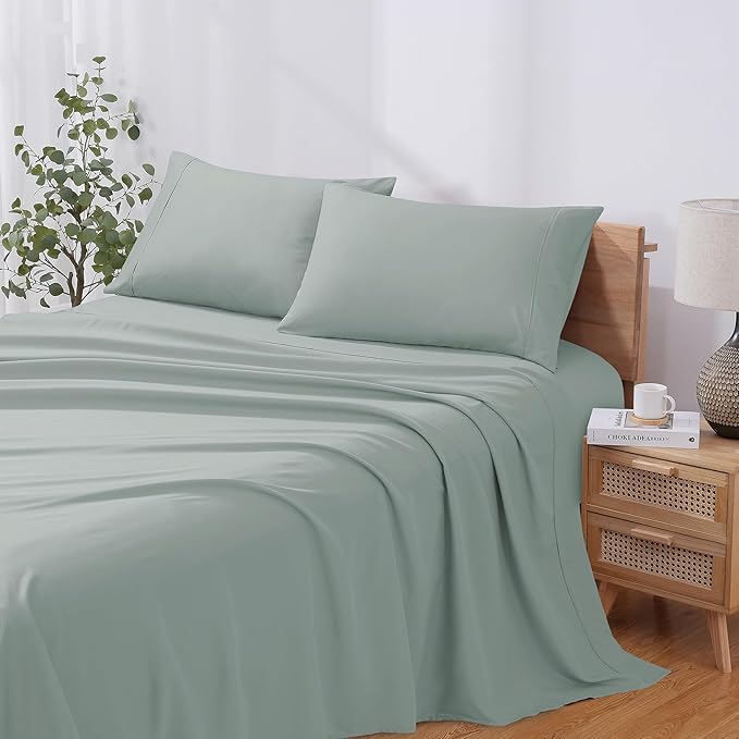 Modern Threads Soft Microfiber Solid Sheets - Image 2
