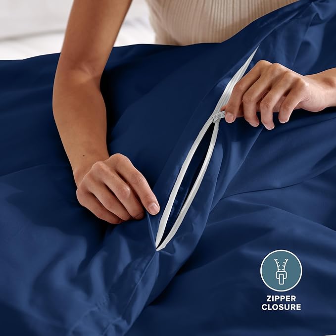 Bare Home Bedding Duvet Cover Oversized Queen Size - Image 6
