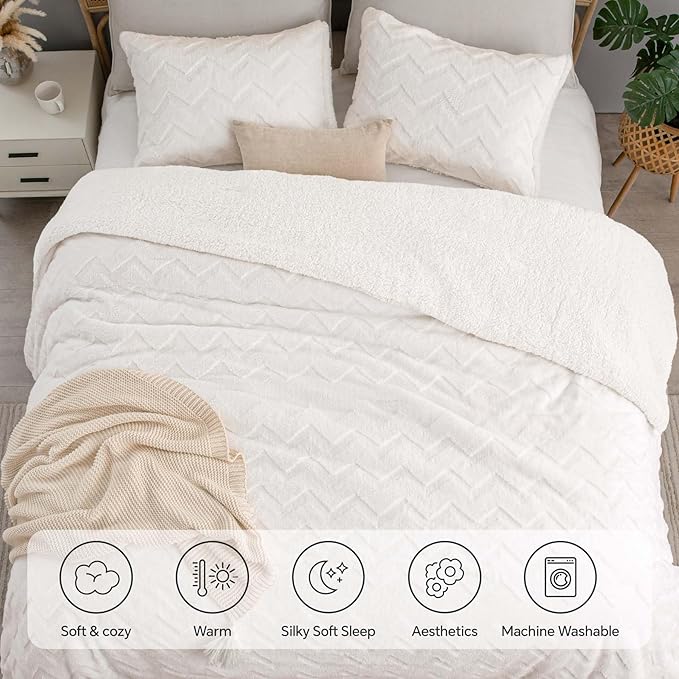 BEDELITE Fluffy Twin Comforter Set - Image 6