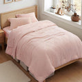 Zzlpp Twin Comforter Set 5 Pieces, All Season Boho Bedding Sets by ZZLPP